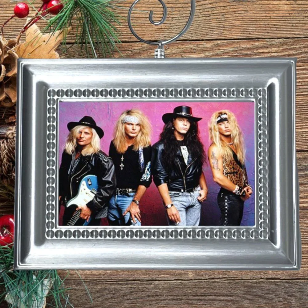 Poison‎ 80s Rock Band Christmas Tree Ornament